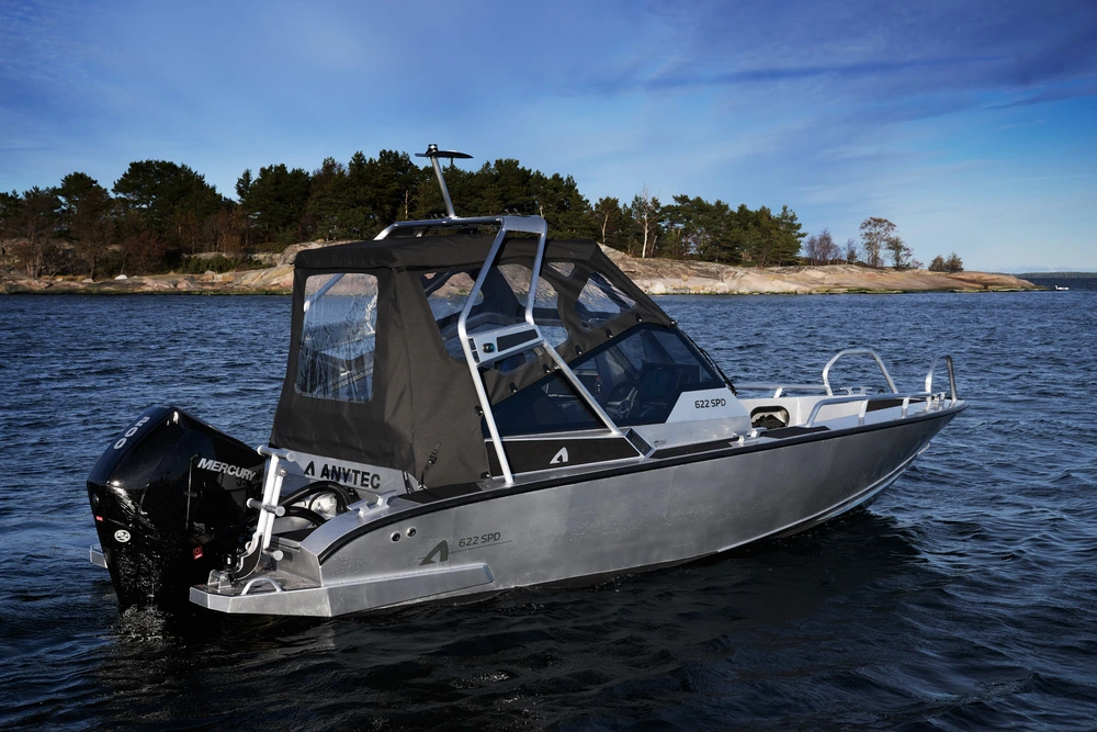 anytec 622spd mootorpaat vihmakattega